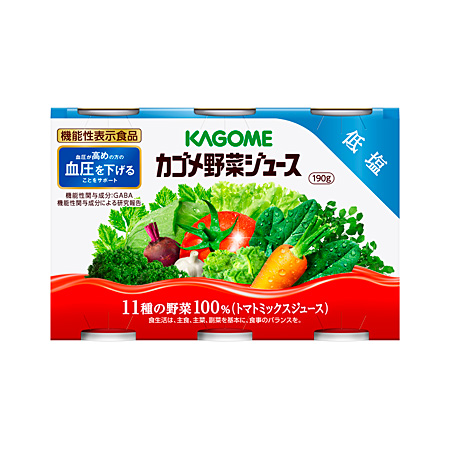 カゴメ野菜ジュース 低塩 ６缶パック